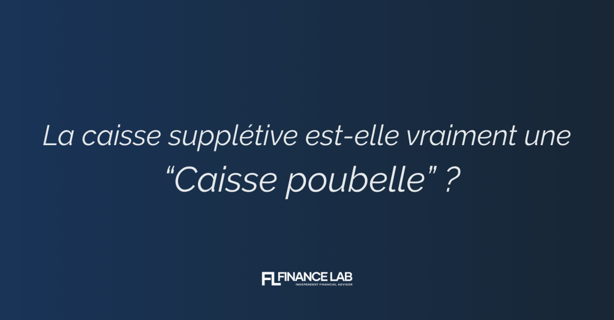 La caisse supplétive est-elle vraiment une caisse "poubelle" ?